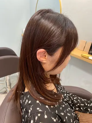 ミディアム a-o岡野　こやま しんぺいのヘアスタイル