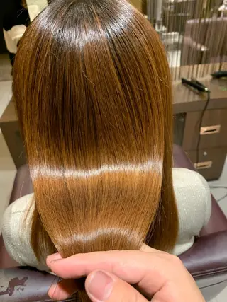 ロング カラー 美髪形成!色素改善! 秋田 和輝のヘアスタイル