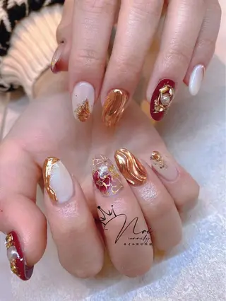 ネイル 長さだし専門店 M2 rikaのネイルデザイン