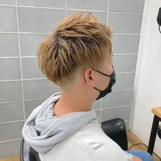 ショート カラー メンズ メンズ特化/垣見 隼人のヘアスタイル