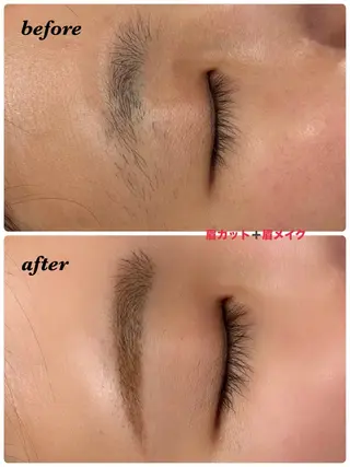 アイブロウ ハーブピーリング/韓国肌管理/フェイシャル/毛穴洗浄/眉毛/顔脱毛【糸脱毛専門】rev所属・ハーブピーリング🌹 毛穴洗浄❤️眉waxのエステ・リラクイメージ