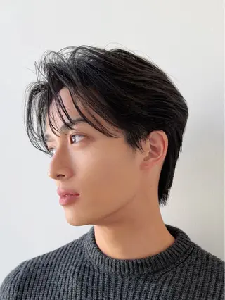 ミディアム メンズ メンズパーマ/ メンズカット/平木のヘアスタイル