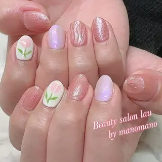 ネイル ラウバイマノマノ なかざとのネイルデザイン