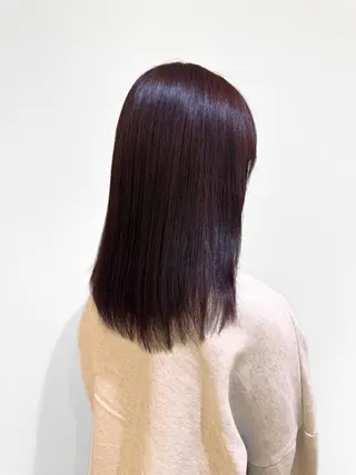 ロング インナーカラー 💎しまだゆうかのヘアスタイル