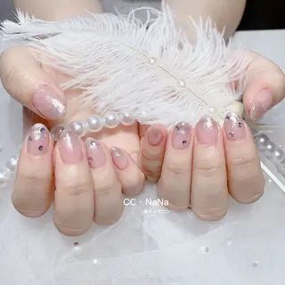 ネイル 💎CC・NaNa 韓国風ネイル🌙Cのネイルデザイン