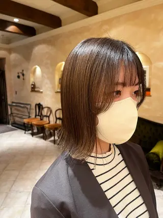 ショート 田内 満里奈のヘアスタイル