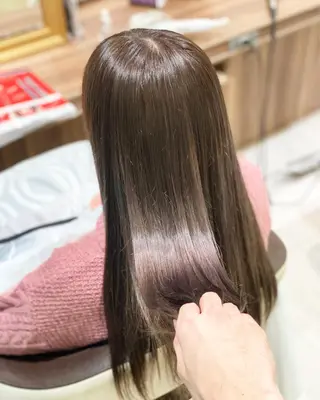 ロング カラー 💎大人ハイライト 💎上杉一也💎のヘアスタイル