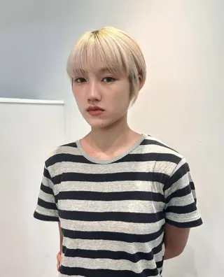 ショート ENIEN MAKE’S 立川所属・ミカ💫/パーマ/ ニュアンスパーマのヘアスタイル