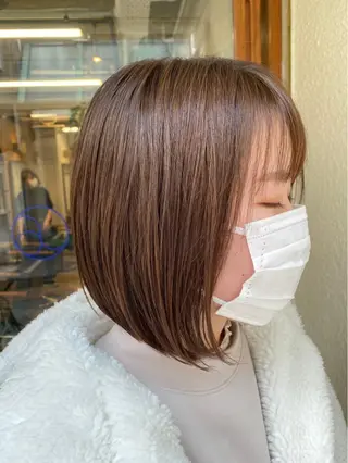 カラー 吉田 絵実香のヘアスタイル