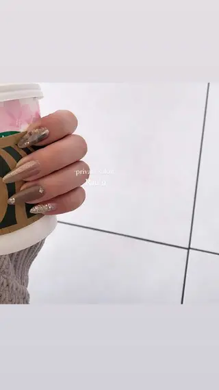 ロング Riu*n -private-のネイルデザイン