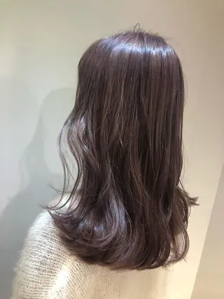 ロング カラー scene.池袋所属・scene. haraのヘアスタイル