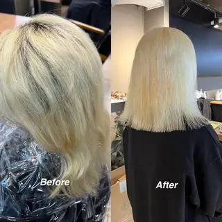 カラー daiki 原宿のヘアスタイル