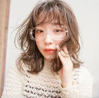 セミロング N° aria 三軒茶屋のヘアスタイル