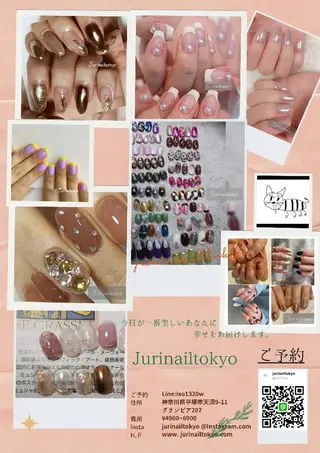 ネイル jurinailtokyo所属・jurinail tokyoのネイルデザイン