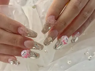 セミロング NAIL SALON FLOR所属・ワンホンネイル/ 韓国ネイルMAKIのネイルデザイン