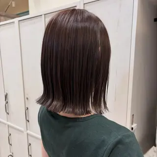 カラー つちだ ゆうひ / 暗髪カラー⟡.·のヘアスタイル