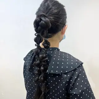 ヘアアレンジ Je suis heureuse Tres所属・早朝セット☀️ レイヤー/Momoのヘアスタイル