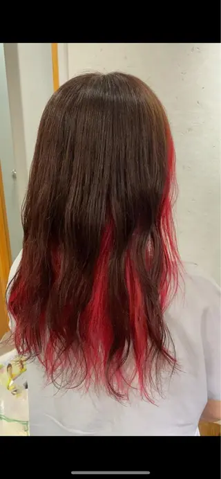 ロング JOS所属・上野/エフェクトブリ ーチ✂︎touiのヘアスタイル