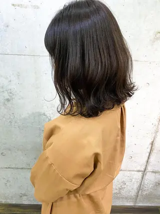 ミディアム Blink Remit hair明野店所属・秋月 亜耶のヘアスタイル
