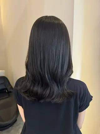 ロング カラー 赤み無し柔らかカラー 【梅田】madokaのヘアスタイル