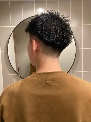 メンズ FILMS所属・宮城 星のヘアスタイル