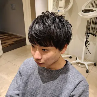 メンズ ショート MerryLand 日吉所属・中井 啓悟のヘアスタイル