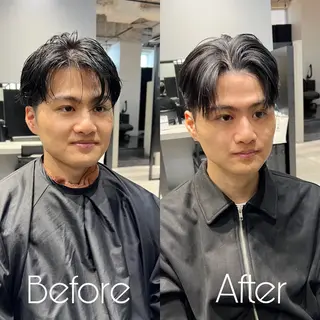 パーマ メンズ kimika🥑 メンズ/髪質改善のヘアスタイル