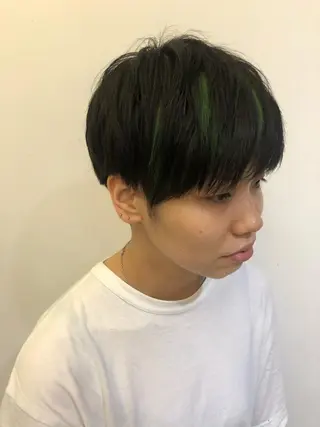 ショート カラー ヤマモト マイのヘアスタイル