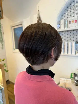 ショート 🌸小掛🌸 豊橋外国人風カラーのヘアスタイル