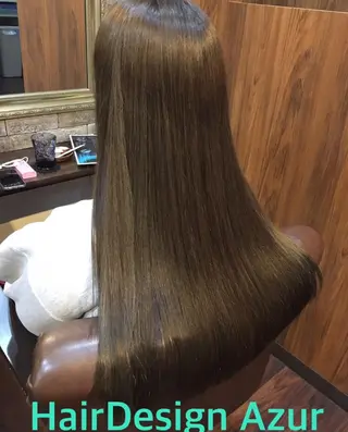 ロング カラー HairDesign Azurのヘアスタイル