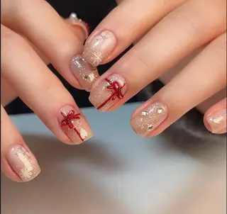 ネイル By moonネイル 🌷ワンホン/韓国風のネイルデザイン