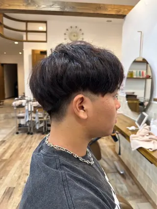 ショート メンズ カット特化型 美容師/栗本のヘアスタイル