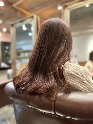 カラー 髪質改善カラー ベージュ🤎YUMEのヘアスタイル