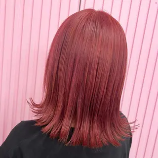 ミディアム カラー ELU. by stella所属・ELU.☁️ ARIのヘアスタイル