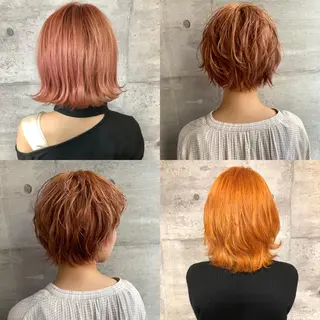 カラー 江上拓郎/ショート /酸性ストレートのヘアスタイル