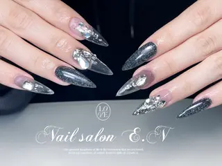 ネイル E.N🦋 長さ出し/持ち込みのネイルデザイン