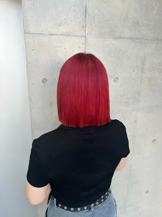 ショート カラー レイヤー/透明感 カラー🌿KANTAのヘアスタイル