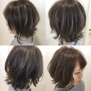 ショート カラー 永井 大希のヘアスタイル