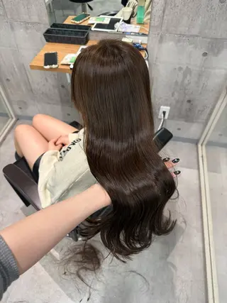 ロング カラー ayano /レイヤー/艶カラーのヘアスタイル