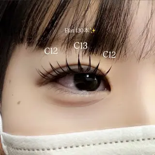 マツエク・マツパ 岡本 葵夏のマツエク・マツパデザイン