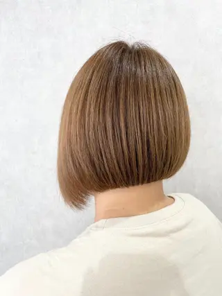 ショート カラー パーマ ヘアアレンジ メンズ キッズ ネイル マツエク・マツパ アイブロウ Leyシェアサロン所属・Ken ドライカット ✂️髪質改善のヘアスタイル