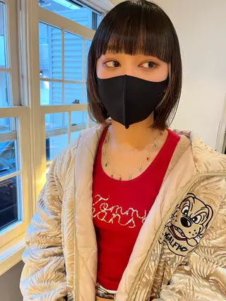 ショート NOUN所属・eri kinjoのヘアスタイル