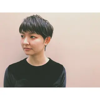 ショート 日々所属・谷 大地のヘアスタイル