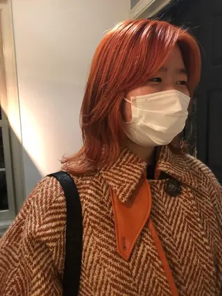 セミロング カラー NOUN所属・eri kinjoのヘアスタイル