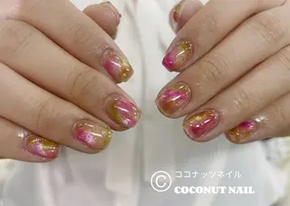 ネイル 神田 ココナッツのネイルデザイン