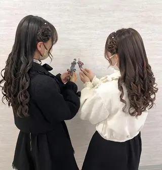 ヘアアレンジ 鈴木 芽香のマツエク・マツパデザイン