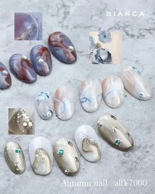 ネイル BIANCA神楽坂店 TSUMITAのネイルデザイン