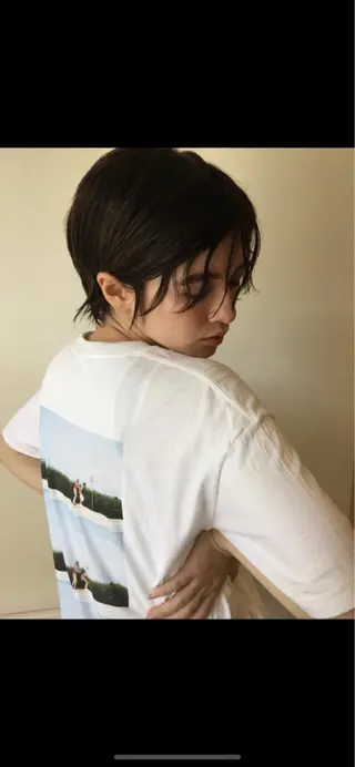 ショート MIGxLIG所属・けー ボブのヘアスタイル