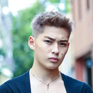 ショート カラー パーマ ヘアアレンジ メンズ キッズ ネイル マツエク・マツパ アイブロウ メンズ専門/パーマ/ フェード/みづきのヘアスタイル