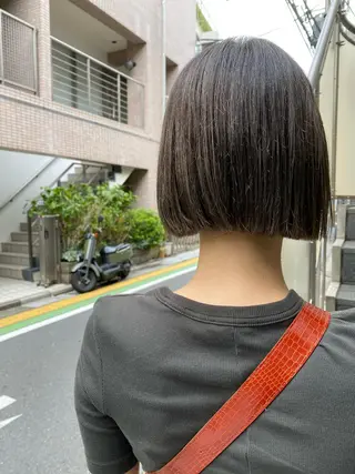 ショート カラー hemm,hemm.所属・ショート・ボブ MIKUのヘアスタイル